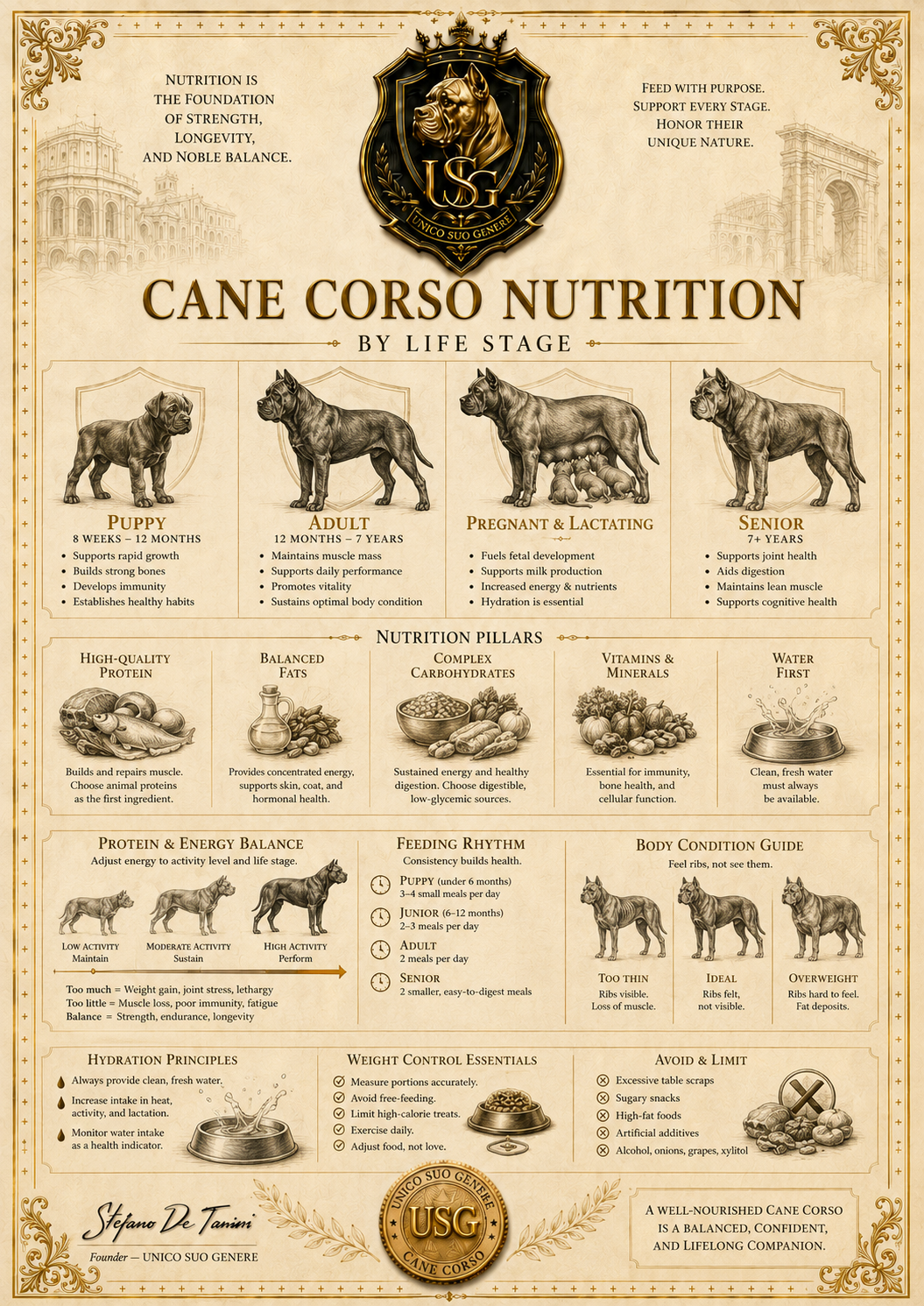 Nutrition by Life Stage